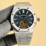 AUDEMARS PIGUET Best Edition with True Bridged Automatic Movement White Steel Watch Strap 41mm Watch